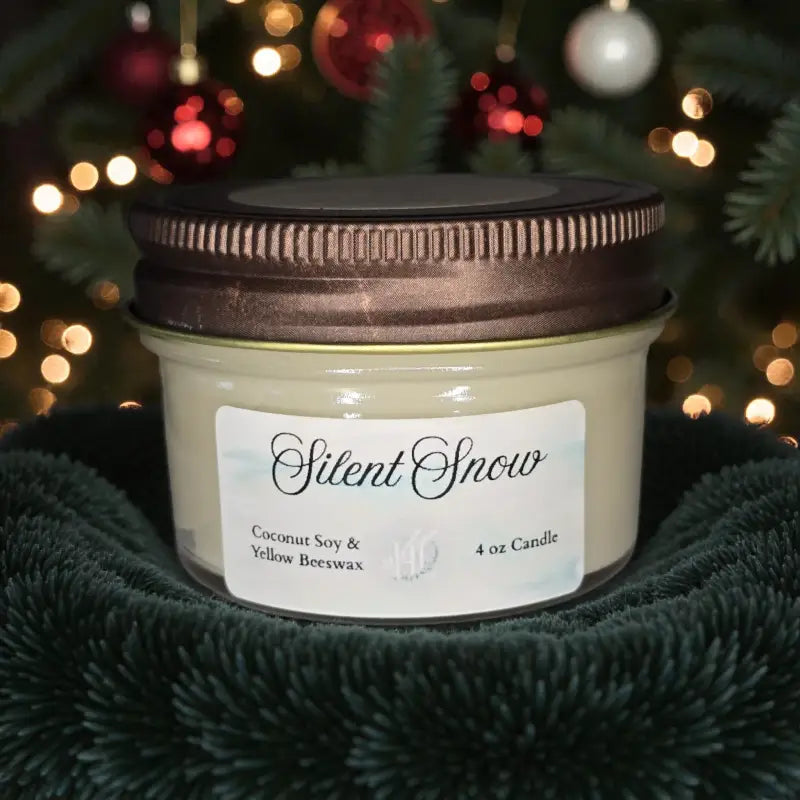 Homestead winter candle collection – 4 oz candle homestead lavender farm