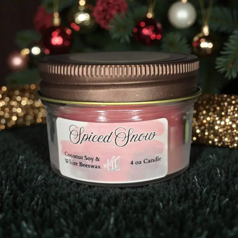 Homestead winter candle collection – 4 oz candle homestead lavender farm