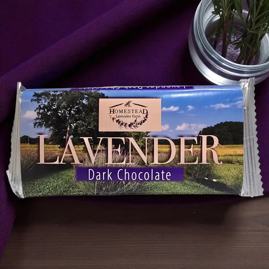 Lavender chocolate bar culinary treats homestead lavender farm