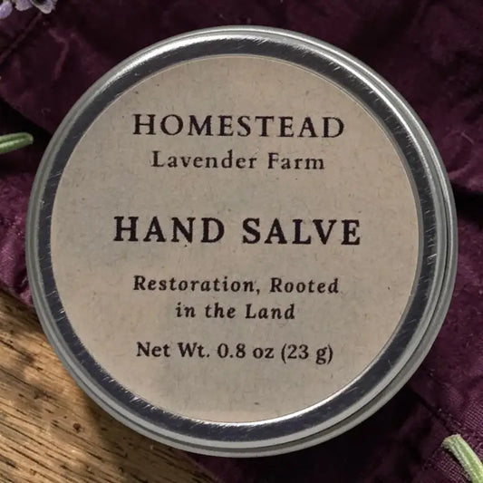 Lavender hand salve - balance blend hand salve homestead lavender farm hlf var, hand salve, sweet almond