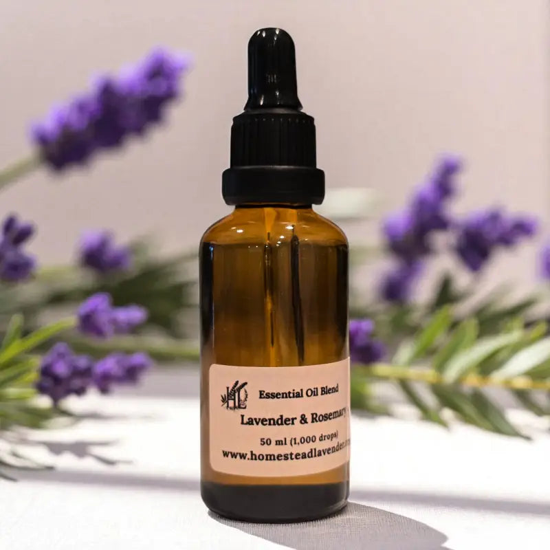 Lavender & rosemary pure essential oil blend – limited batch 50 ml (1000 drops) - essential oil blend