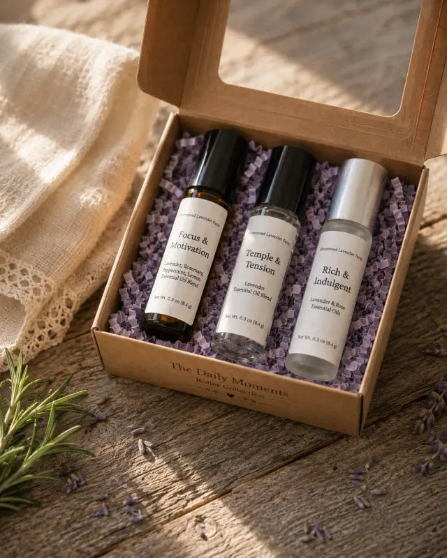 Temple & Tension Pressure Roller - Lavender