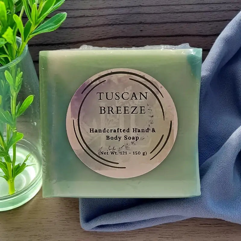 Tuscan breeze - goat milk rosemary hand bar soap artisan soap homestead lavender farm