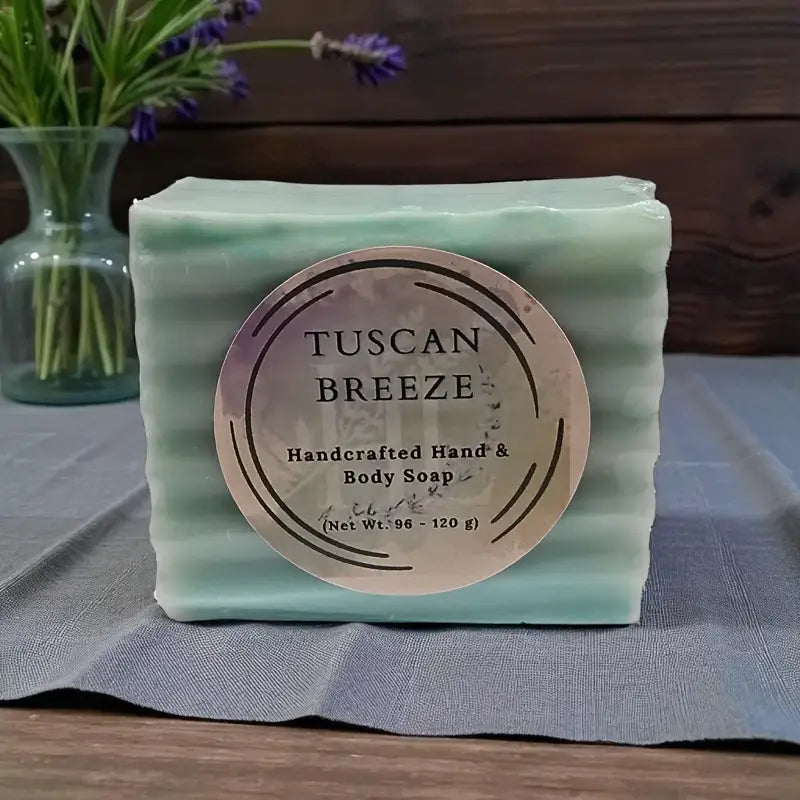 Tuscan breeze - goat milk rosemary hand bar soap artisan soap homestead lavender farm