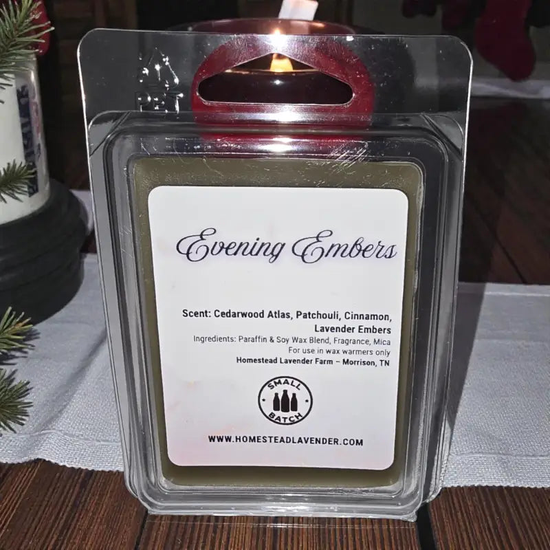 Winter-wax-melts-seasonal-scents wax melts homestead lavender farm