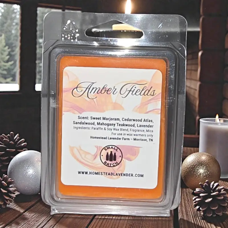 Winter-wax-melts-seasonal-scents wax melts homestead lavender farm