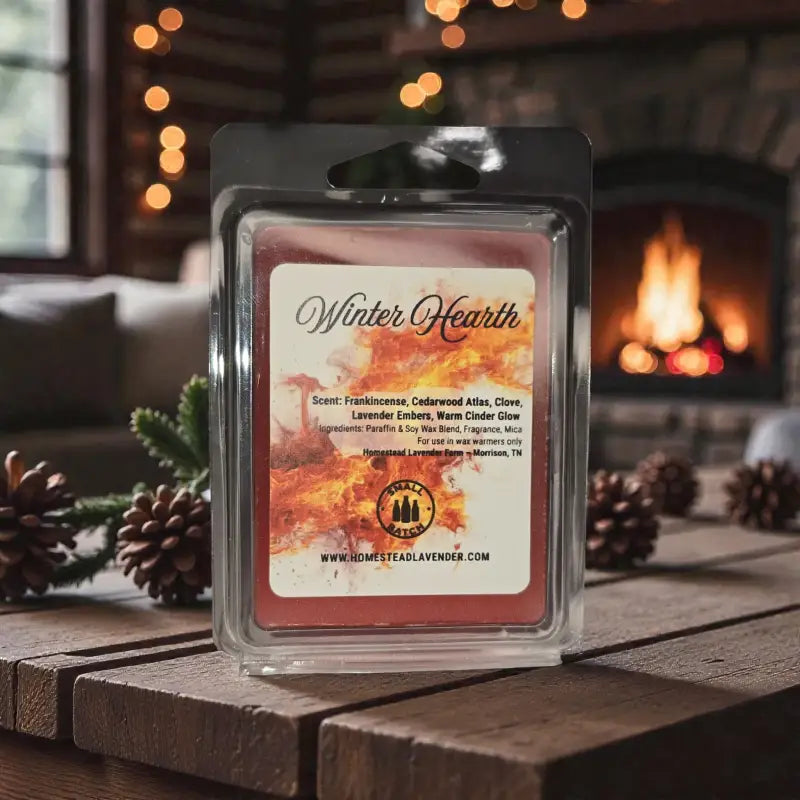 Winter-wax-melts-seasonal-scents wax melts homestead lavender farm