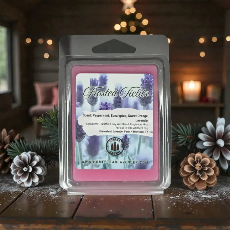 Winter-wax-melts-seasonal-scents wax melts homestead lavender farm