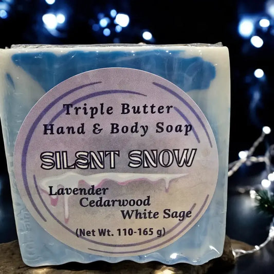 Winter’s collection - handcrafted artisan soaps - natural triple butter artisan soap homestead lavender farm