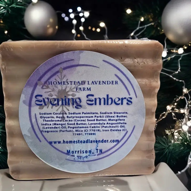 Winter’s collection - triple butter winter soaps artisan soap homestead lavender farm