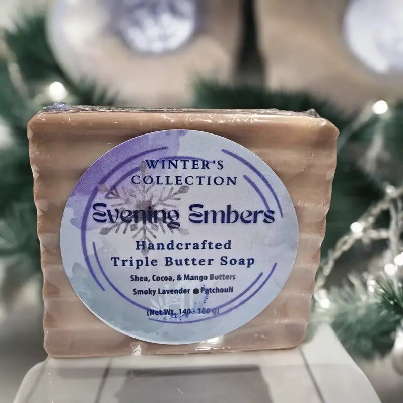 Winter’s collection - triple butter winter soaps artisan soap homestead lavender farm