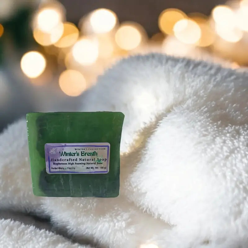 Winter’s collection - winter scents (stephenson natural high-foaming base) artisan soap homestead lavender farm