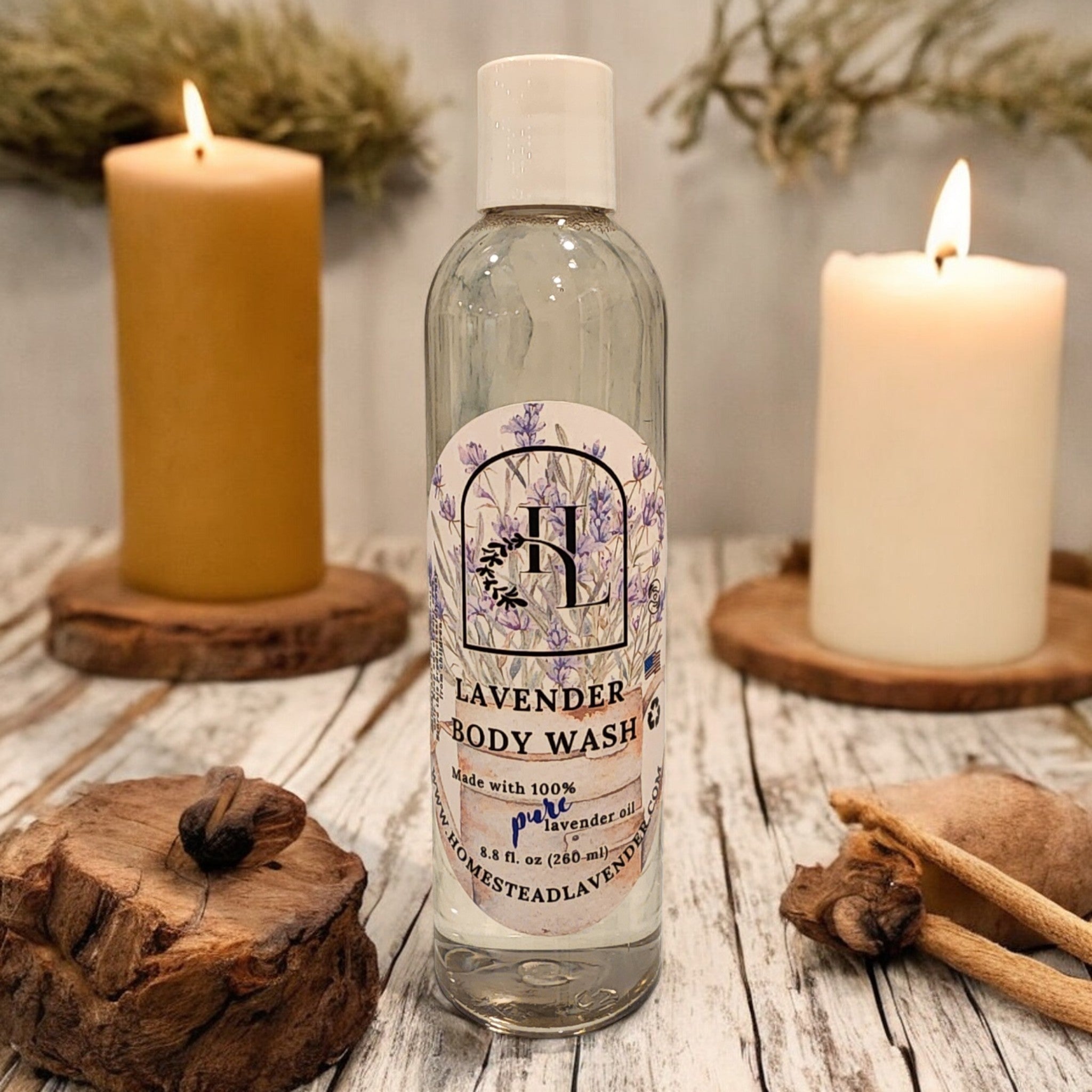 Lavender Body Wash for Luxurious Cleanse 8.8 fl. oz (260 ml) - Lavender Product