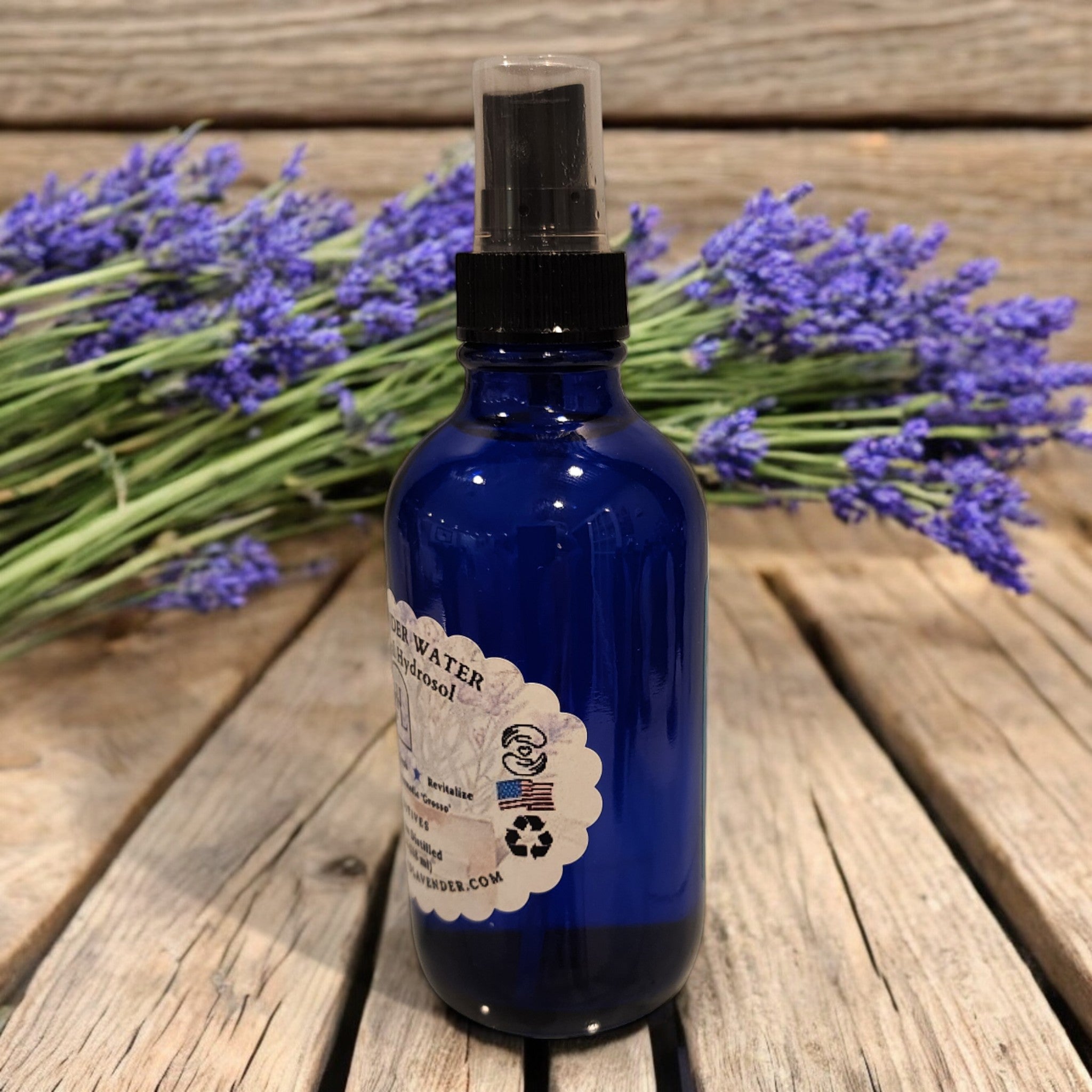 Lavender Water - Pure Floral Hydrosol Lavandula x intermedia ’Grosso’ - Floral water