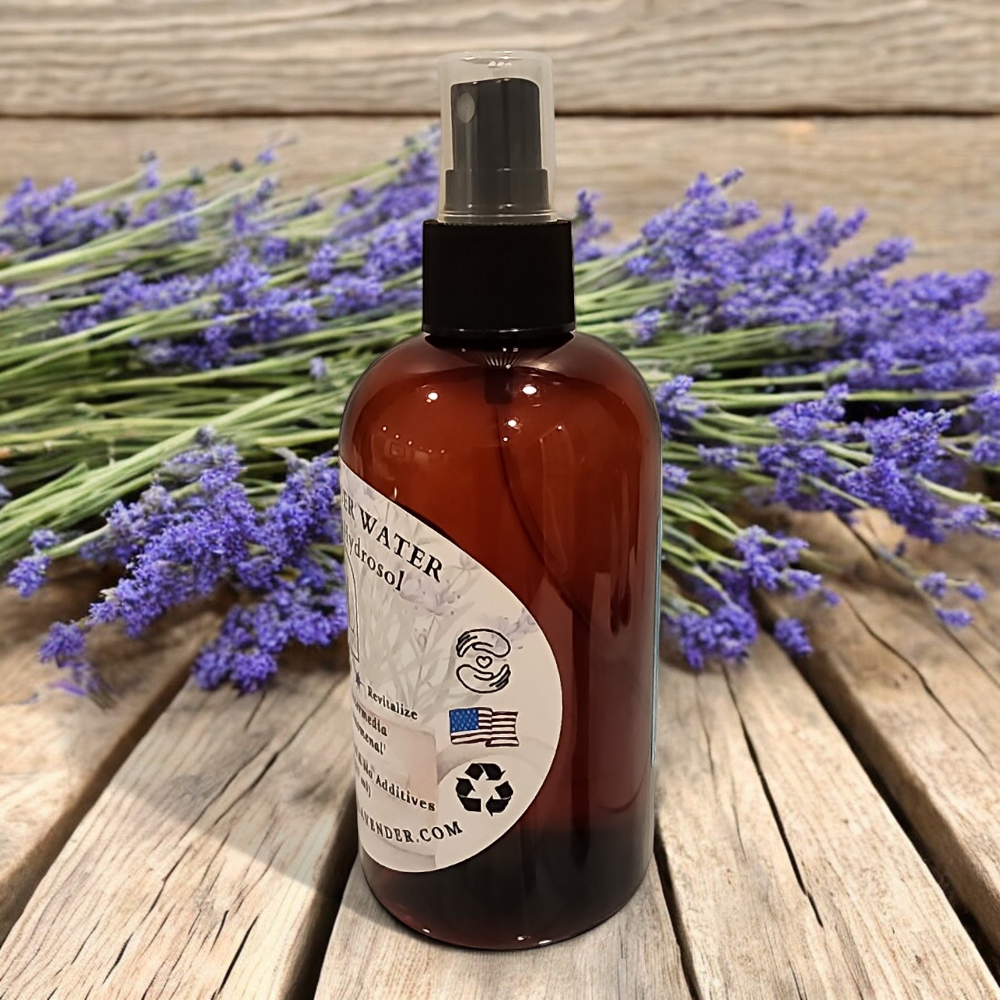 Lavender Water - Pure Floral Hydrosol Lavandula x intermedia ’Grosso & Phenomenal’ - Floral water