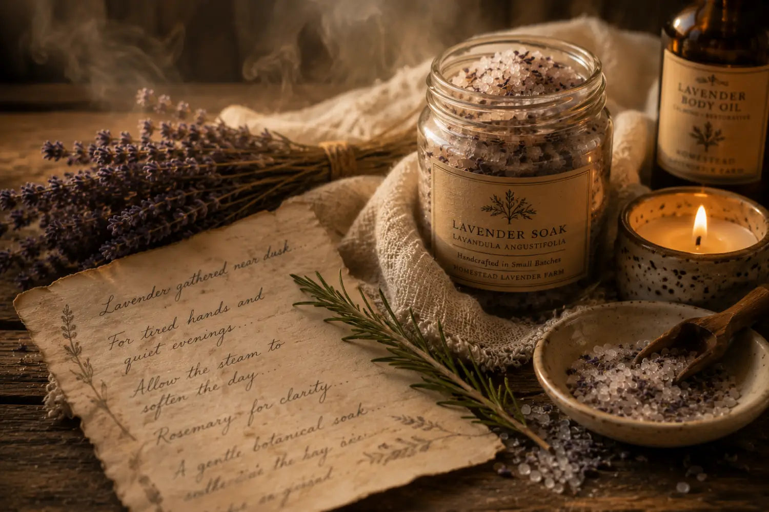 Apothecary notes from the kitchen table