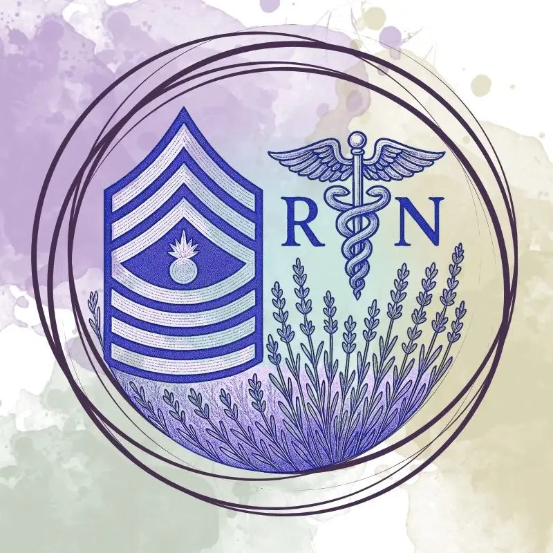 Veteran & RN badge