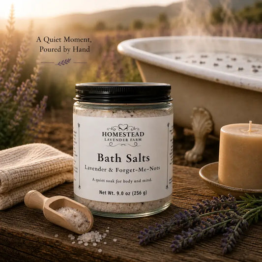 Bath Salts — Lavender & Forget-Me-Nots