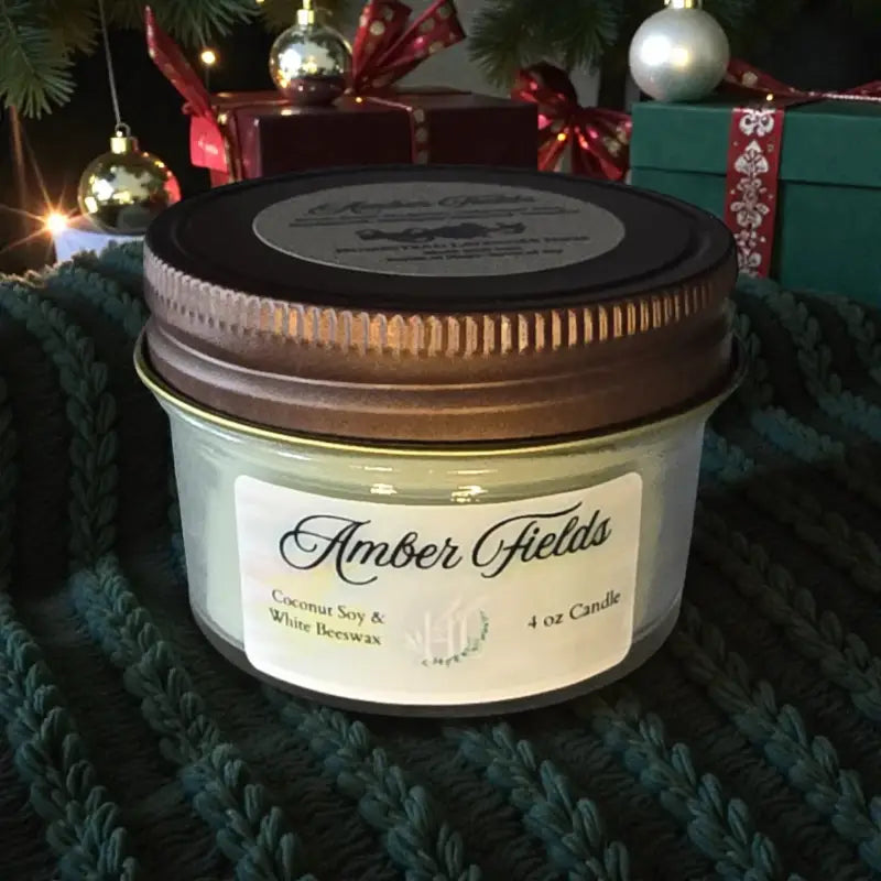 Homestead winter candle collection – 4 oz candle homestead lavender farm