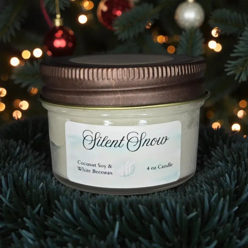 Homestead winter candle collection – 4 oz candle homestead lavender farm