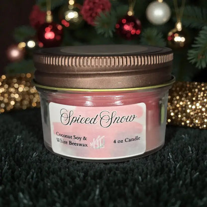 Homestead winter candle collection – 4 oz candle homestead lavender farm