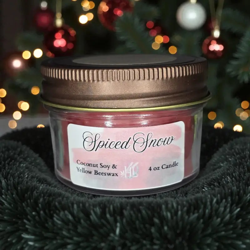 Homestead winter candle collection – 4 oz candle homestead lavender farm