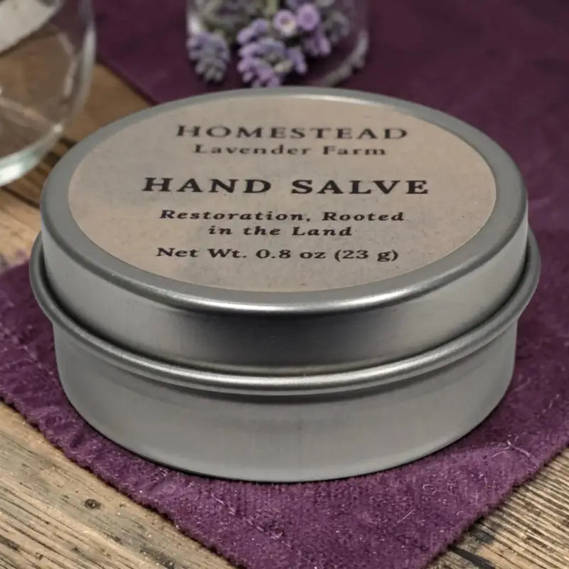 Lavender hand salve - balance blend hand salve homestead lavender farm hlf var, hand salve, sweet almond