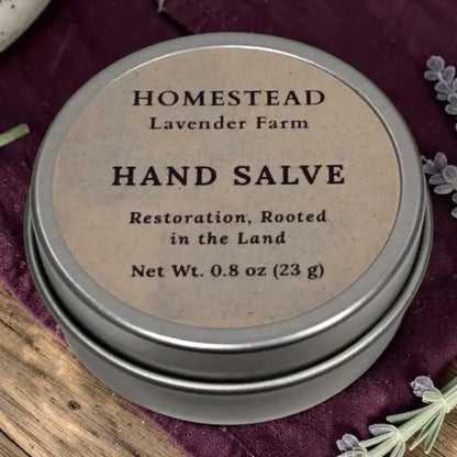 Lavender hand salve - balance blend hand salve homestead lavender farm hlf var, hand salve, sweet almond