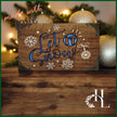 Let it Snow Wooden Christmas Sign - CNC Product