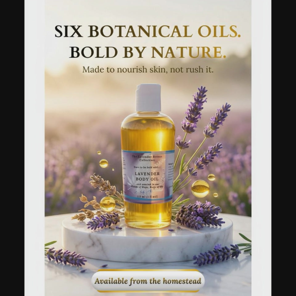 Body Oil - Lavender 'Bold'