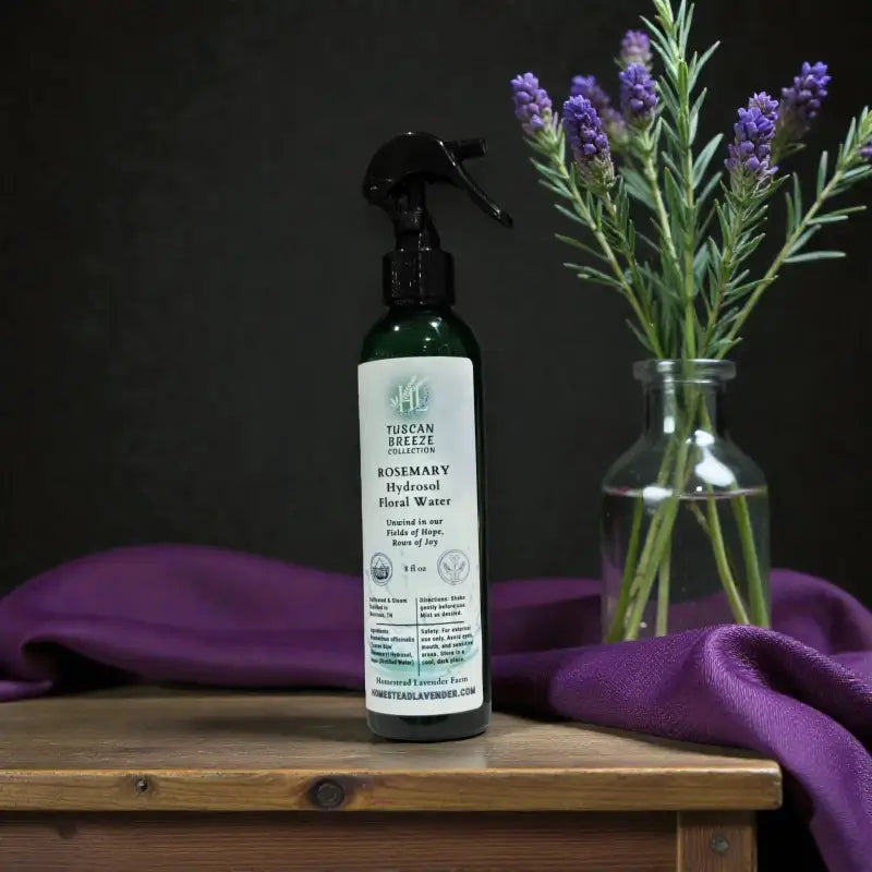 Rosemary hydrosol (pure distillation) hydrosol homestead lavender farm