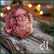 ’Thinking Santa Claus’ Wood Christmas Decoration - CNC Product