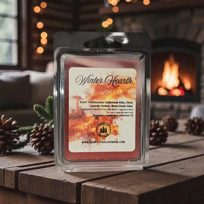 Winter-wax-melts-seasonal-scents wax melts homestead lavender farm