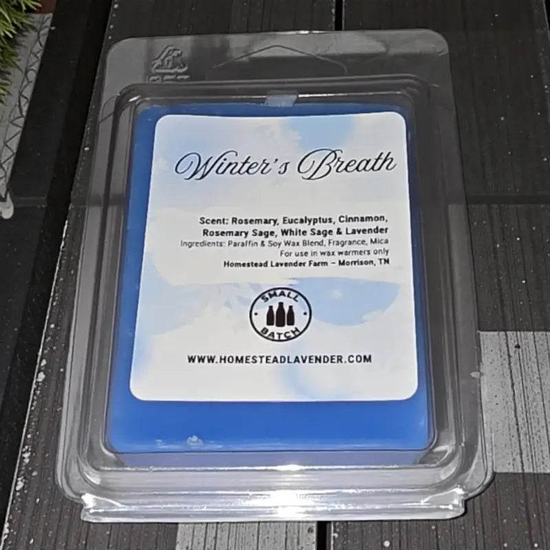 Winter-wax-melts-seasonal-scents wax melts homestead lavender farm