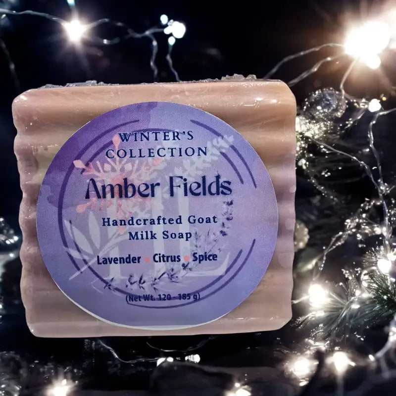 Winter’s collection - handcrafted artisan soaps - natural triple butter artisan soap homestead lavender farm